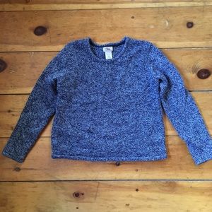 LLBean 90s cropped sweater